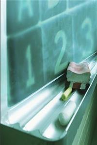 School Journal Chalkboard Ledge Lined Journal Pages