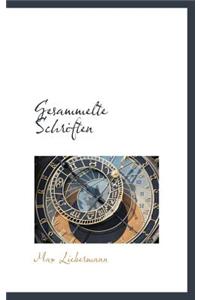 Gesammelte Schriften