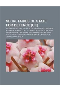 Secretaries of State for Defence (UK)
