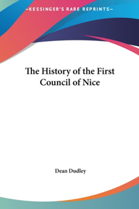 History of the First Council of Nice