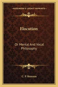 Elocution