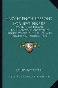 Easy French Lessons For Beginners