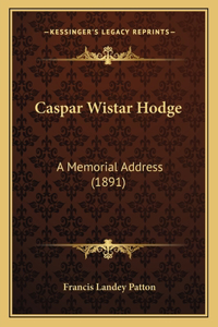 Caspar Wistar Hodge