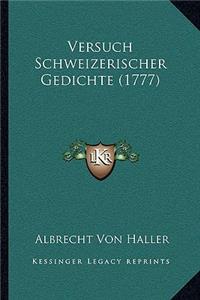 Versuch Schweizerischer Gedichte (1777)