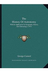 History Of Astronomy