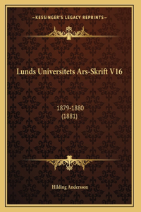 Lunds Universitets Ars-Skrift V16