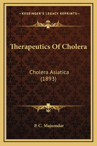 Therapeutics Of Cholera