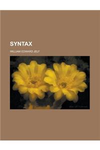 Syntax