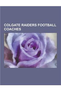 Colgate Raiders Football Coaches