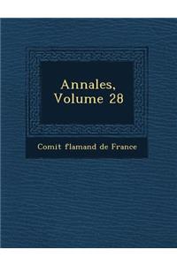 Annales, Volume 28