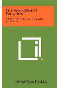 The Management Function