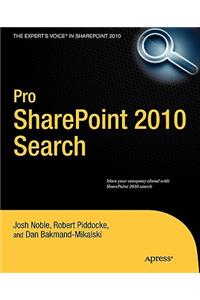 Pro Sharepoint 2010 Search