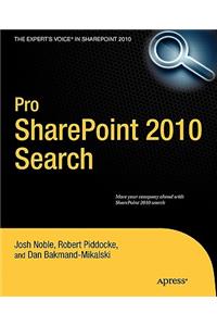 Pro SharePoint 2010 Search