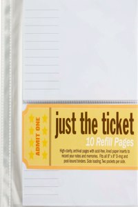 Just the Ticket Refill-Sheets 10pk