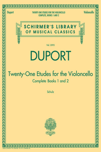 Duport - 21 Etudes for the Violoncello, Complete Books 1 & 2