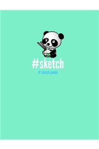 #sketch Panda (Trendy Sketch Book)