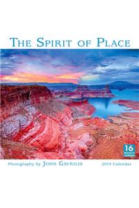 2019 the Spirit of Place 16-Month Wall Calendar: By Sellers Publishing