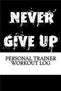 Personal Trainer Workout Log