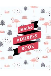 Jumbo Address Book: Especially for Seniors Use (Extra Large 8*10 Inches) - 3 Big Addresses Per Page (120 Pages) (1)