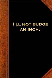 Shakespeare Quote Journal Budge Inch