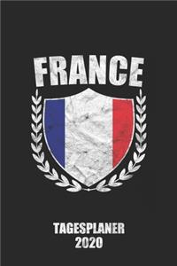 Tagesplaner 2020 France