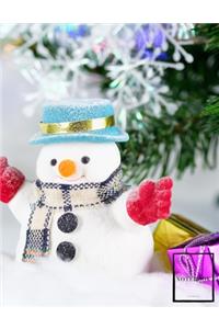 Christmas Time Sketchbook Blank Notebook Drawing Pad