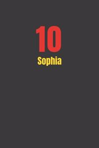 Sophia notebook