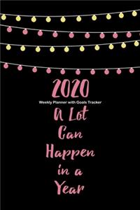 2020 Weekly Planner with Goals Tracker
