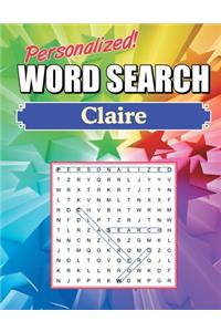 Claire Word Search