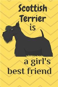 Scottish Terrier is a girl's best friend: For Scottish Terrier Dog Fans