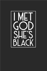 I Met God She's Black
