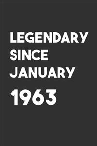 Legendary Since January 1963