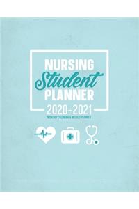 Nursing Student Planner 2020-2021 Academic Planner