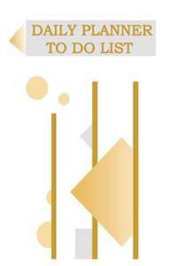 Daily Planner To Do List