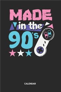 Made In The 90s Calendar