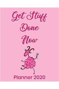 Get Stuff Done Now Planner 2020