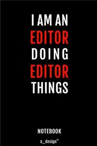 Notebook for Editors / Editor