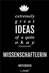 Notizbuch für Wissenschaftler / Wissenschaftlerin