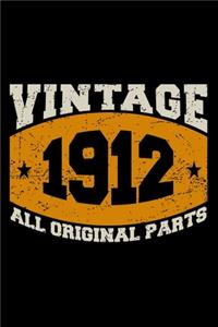 Vintage 1912 All Original Parts