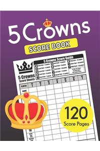 Five Crowns Score Book