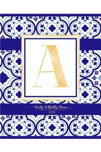 Weekly & Monthly Planner 2020 A