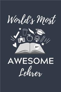 World's Most Awesome Lehrer