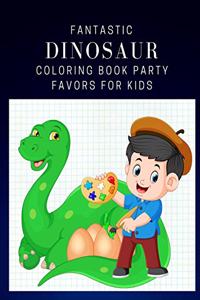 Fantastic Dinosaur Coloring Book Party Favors For Kids