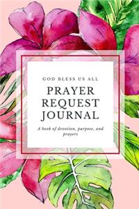 Prayer Request Journal