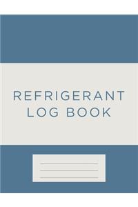 Refrigerant Log Book