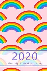 2020 Monthly & Weekly Planner