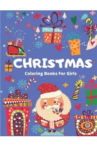 Christmas Coloring Book for Girls