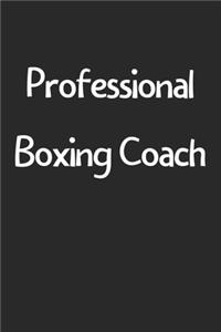 Professional Boxing Coach