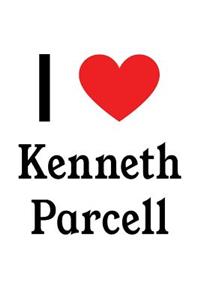 I Love Kenneth Parcell: Kenneth Parcell Designer Notebook