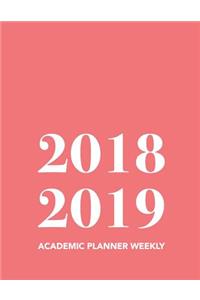 2018-2019 Academic Planner